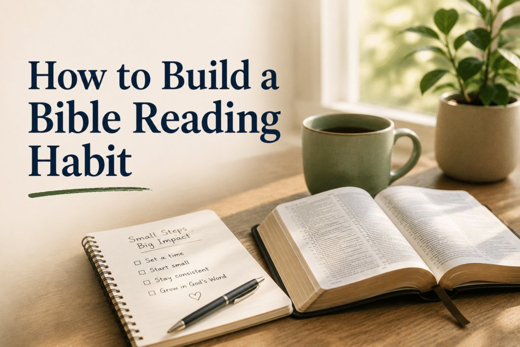 how to build a bible reading habit